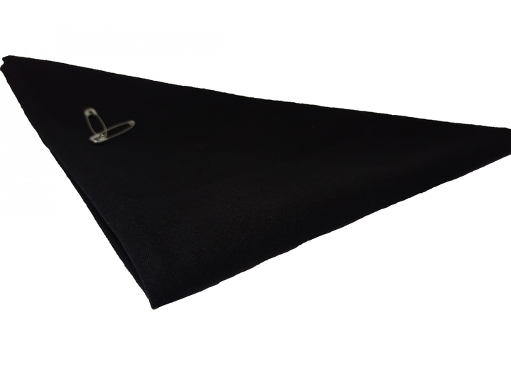Косынка перевязочная, из натуральной ткани ФармМедАльянс 105х105 см, (бязь, черная) - изображение 1