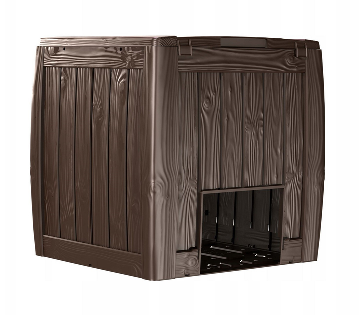 Компостер пластиковый Keter Deco 340L коричневый, с основанием (17196661) - изображение 2