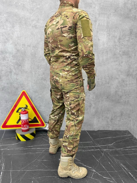 Тактичний військовий костюм Статутний ГОСТ ( Кітель + Штани ), Камуфляж: Мультикам, Розмір: 44/3 - зображення 2