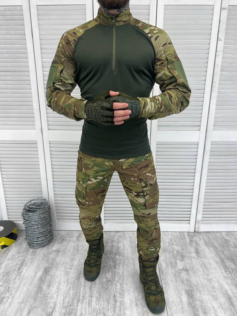 Тактический военный костюм Unit ( Убакс + Штаны ), Камуфляж: Мультикам, Размер: XL - изображение 1