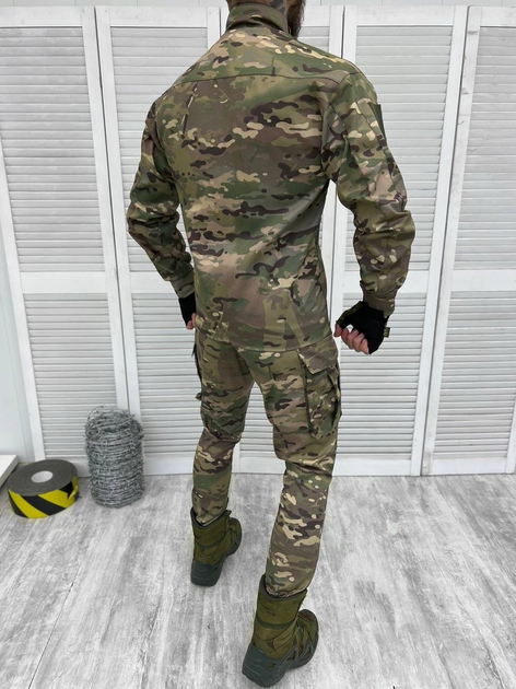 Тактичний костюм військовий Статутний ГОСТ ( Кітель + Штани ), Камуфляж: Мультикам, Розмір: XL - зображення 2