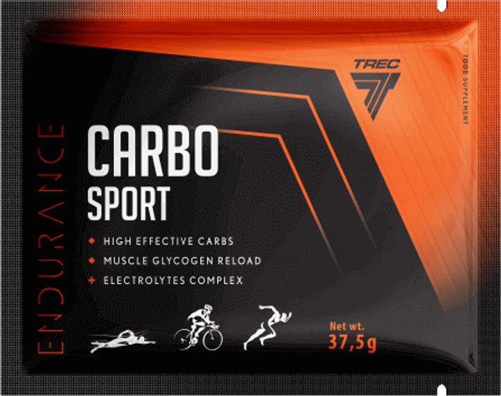 Carbo proszek Trec Nutrition Carbo Sport Endurance 37.5 g Cukierek (5902114042042) - obraz 1
