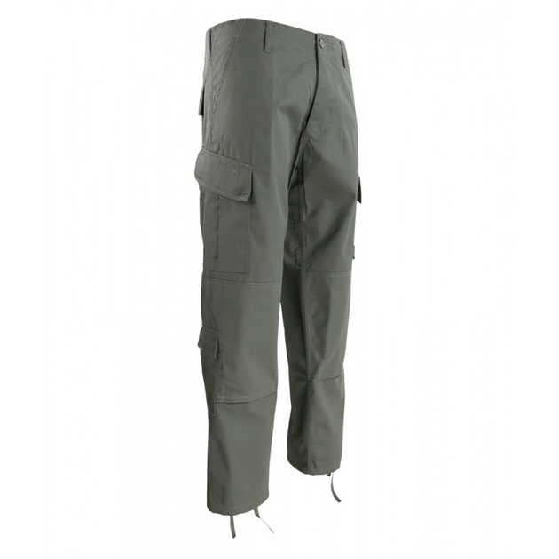 Штаны тактические Kombat UK ACU Trousers рип стоп серые L - изображение 1