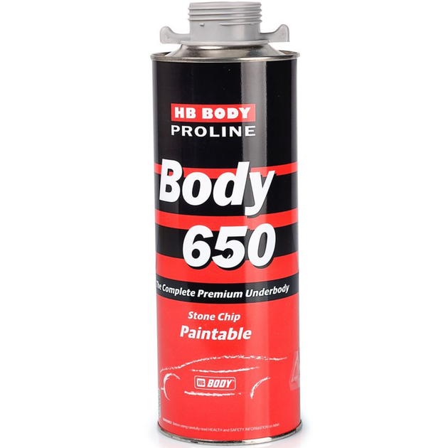 Антигравийное покрытие | BODY 650 Proline | Под краскопульт 1 кг — Серый - Фото 1 Антигравийное покрытие | BODY 650 Proline | Под краскопульт 1 кг — Серый - изображение 1