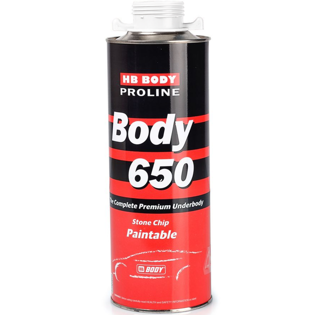 Антигравийное покрытие | BODY 650 Proline | Под краскопульт 1 кг — Белый - Фото 1 Антигравийное покрытие | BODY 650 Proline | Под краскопульт 1 кг — Белый - изображение 1