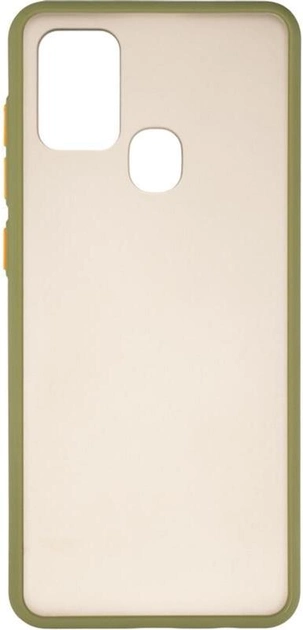 Акція на Панель Gelius Bumper Mat Case для Samsung Galaxy A21s (A217) Green від Rozetka