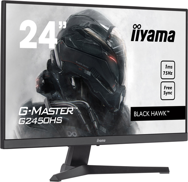 Monitor 23,8" iiyama G-Master G2450HS-B1 - obraz 2