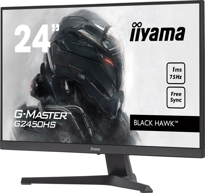 Monitor 23,8" iiyama G-Master G2450HS-B1 - obraz 4