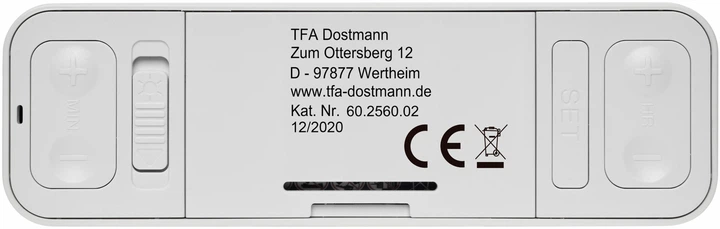 Настольные часы с будильником TFA TWIST 60256002 - изображение 2
