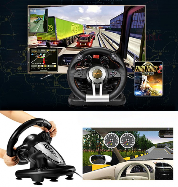 Руль игровой PXN V3 PRO (PC/PS3/PS4/X-ONE/SWITCH) USB - зображення 3