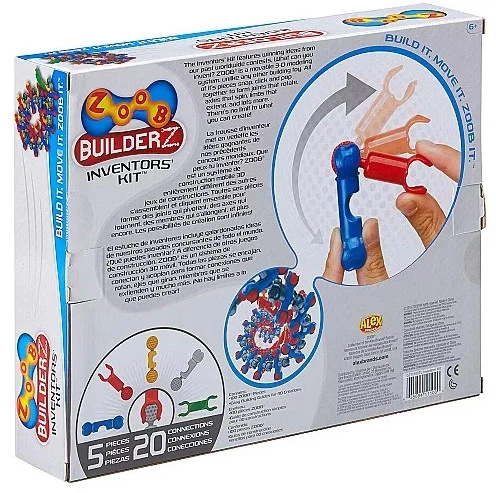 Rozetka.pl | Klocki konstrukcyjne Zoob BuilderZ Inventor Kit 100