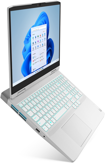 Ноутбук Lenovo IdeaPad Gaming 3 15ARH7 (82SB00CPPB) Glacier White - зображення 5