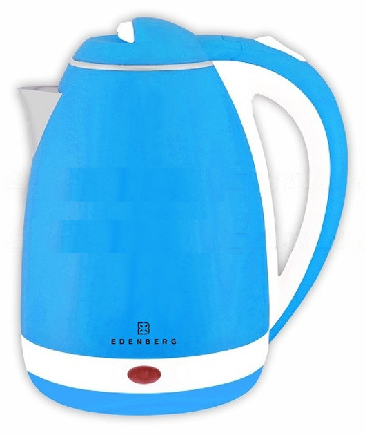 Електрочайник Edenberg EB-83534-Blue 1.8 л голубой - изображение 1