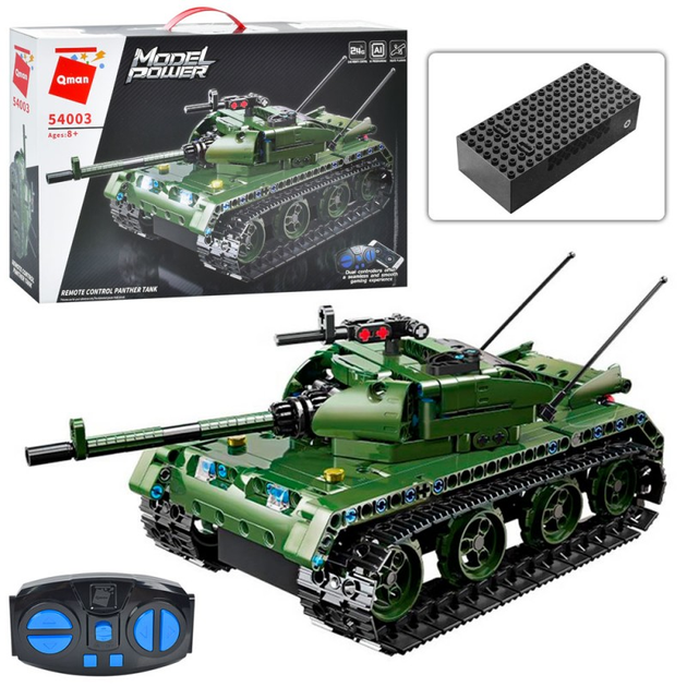 Конструктор на радиоуправлении Qman Танк 54003 – игрушки с доставкой от ...