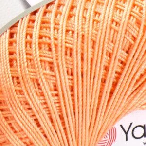 Турецкая летняя пряжа для вязания YarnArt YarnArt Violet (виолет) 6322 светлый персик - изображение 2