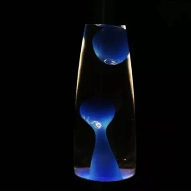 Настольная Лава лампа с воском LAVA LAMP 34 см синяя – фото, отзывы ...