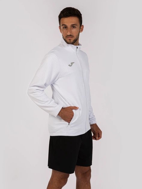 Спортивная кофта мужская Joma Montreal 102744.200 M Белая (8445456389569) - Фото 11 Спортивная кофта мужская Joma Montreal 102744.200 M Белая (8445456389569) - изображение 11