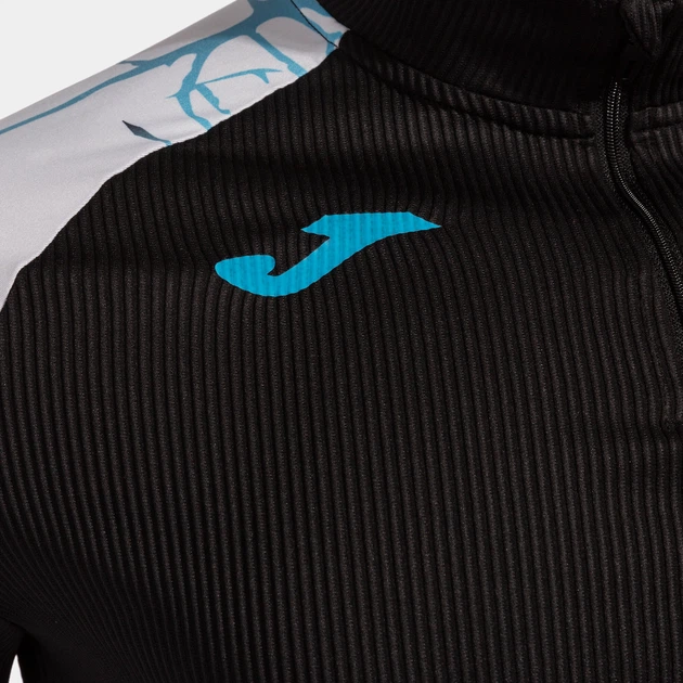Спортивная кофта мужская Joma Elite Ix 102756.102 M Черная (8445456432678) - изображение 6