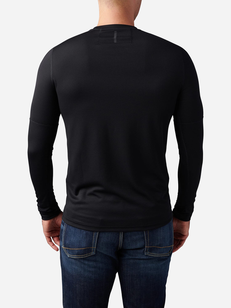 Тактический лонгслив 5.11 Tactical Tropos Long Sleeve Baselayer Top 40183-019 2XL Black (2000980538591) - изображение 2