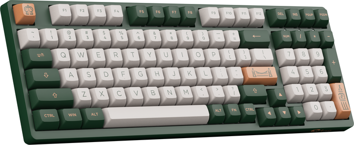 Клавиатура проводная Akko 3098S London CS Jelly Purple RGB USB