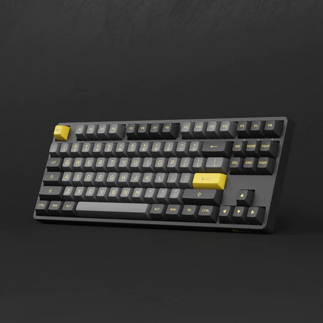 Клавиатура Akko 5087B Plus RGB V3 Cream Yellow Hot-Swap (6925758624206) Black/Gold - Фото 7 Клавиатура Akko 5087B Plus RGB V3 Cream Yellow Hot-Swap (6925758624206) Black/Gold - изображение 7