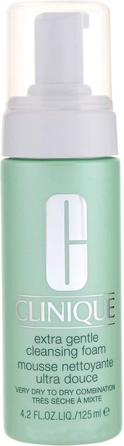 Пінка для вмивання для чутливої шкіри Clinique Extra-Gentle Cleansing Foam 125ml (125 мл) (800324-723260-2) - Фото 1 Пінка для вмивання для чутливої шкіри Clinique Extra-Gentle Cleansing Foam 125ml (125 мл) (800324-723260-2) - зображення 1