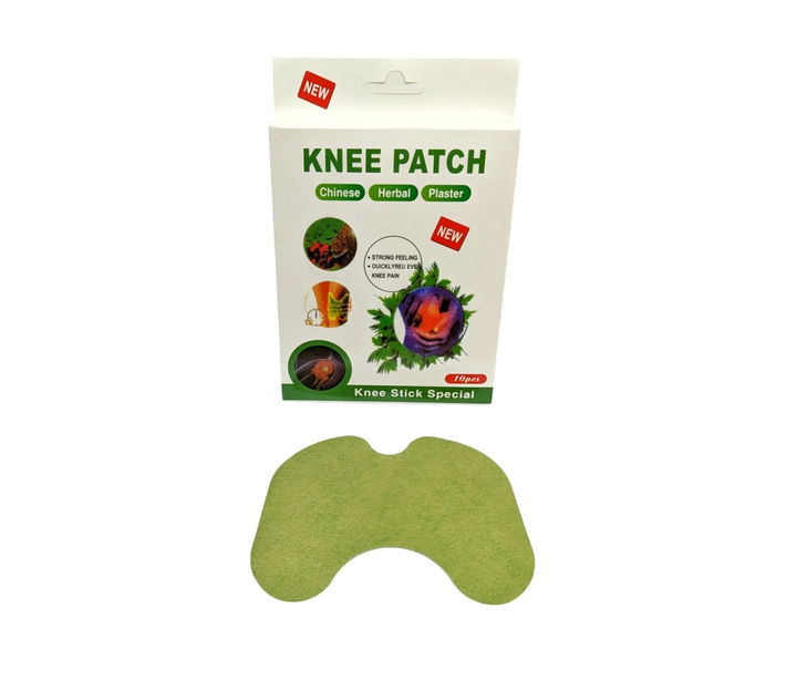 Пластырь лечебный с экстрактом полыни Knee Patch для снятия боли в суставах колен - изображение 2