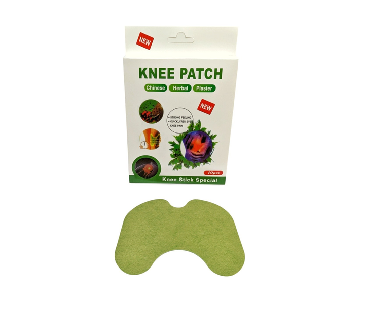 Пластир лікувальний з екстрактом полину Knee Patch для зняття болю в суглобах колін - зображення 2