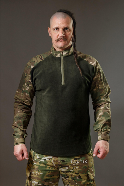 Військова сорочка Убакс Tactic утеплена, бойова сорочка, мультикам 50 - зображення 1