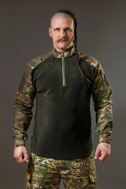 Військова сорочка Убакс Tactic утеплена, бойова сорочка, мультикам 48 - изображение 1