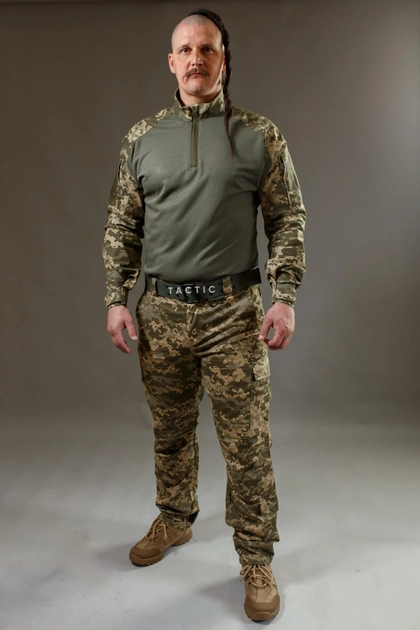 Військова форма Tactic літня, тактичний костюм (убакс + штани) піксель 46 - изображение 1