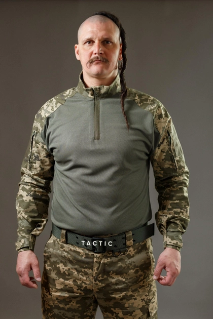Військова форма Tactic літня, тактичний костюм (убакс + штани) піксель 46 - зображення 2