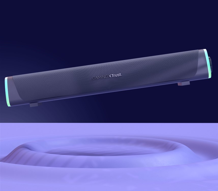 Zestaw głośników Trust GXT620 Axon RGB LED Soundbar Czarny (TR24482) - obraz 8