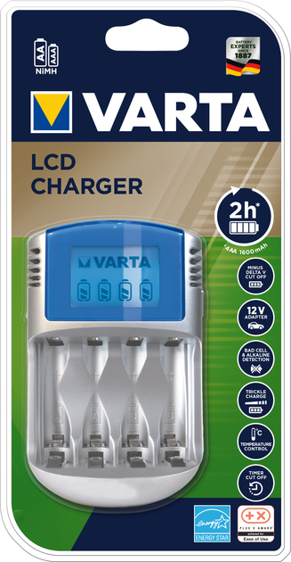 Ładowarka Varta LCD Charger (57070201401) - obraz 1