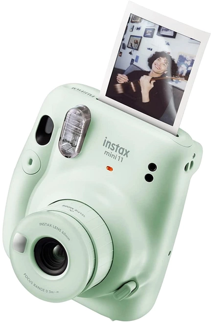 Aparat natychmiastowy Fujifilm Instax Mini 11 zielony (16768850) - obraz 2