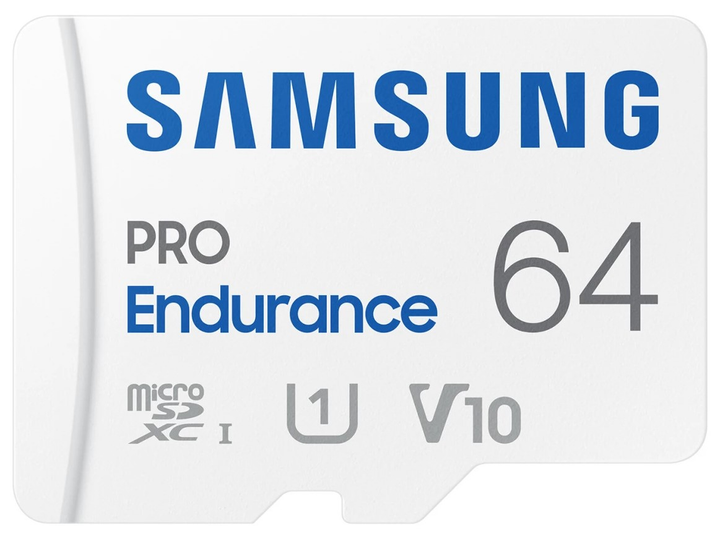 Samsung PRO Endurance microSDXC 64GB Class 10 UHS-I U1 V10 + SD адаптер (MB-MJ64KA/EU) - зображення 2