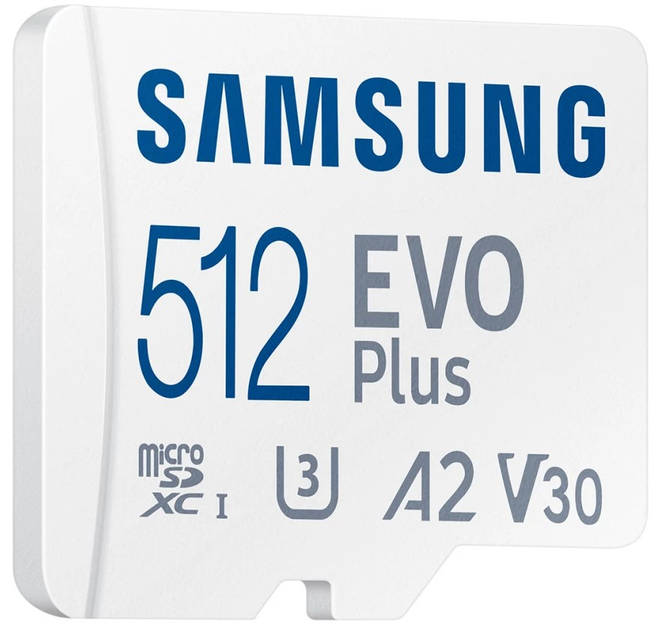 Adapter Samsung Evo Plus microSDXC 512GB UHS-I U3 V30 A2 + SD (MB-MC512KA/EU) - obraz 5