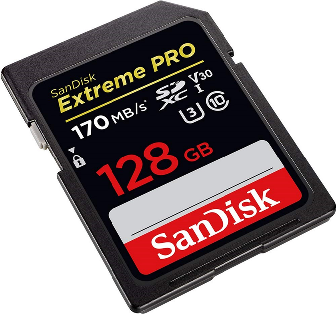 SanDisk SDXC Extreme Pro 128 GB V30 UHS-I U3 (SDSDXXY-128G-GN4IN) - obraz 2