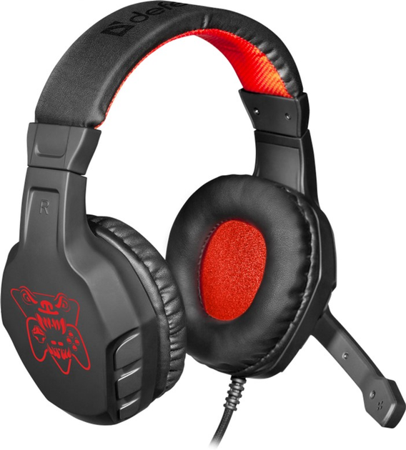 Навушники Defender Сujo Black-Red (4714033645058) - зображення 3