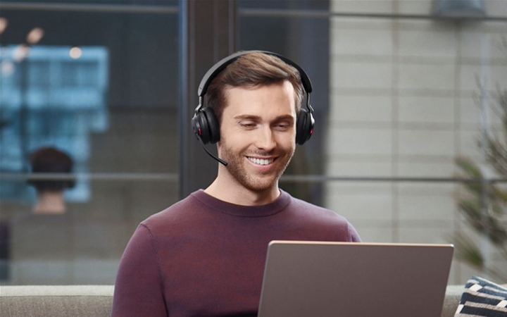 Навушники Jabra Evolve 2 65, Link380c MS Stereo Black (26599-999-899) - зображення 11