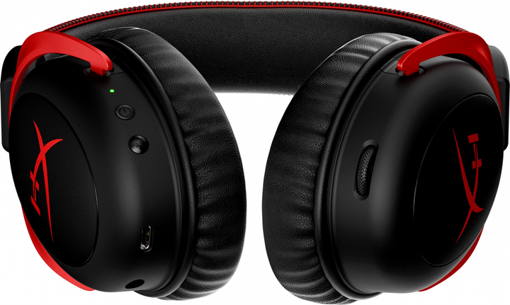 Навушники HyperX Cloud II Wireless Black-Red (HHSC2X-BA-RD/G / 4P5K4AA) - зображення 6