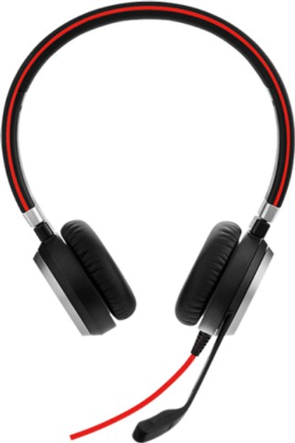 Навушники Jabra EVOLVE 40 UC Stereo Black (6399-829-209) - зображення 3