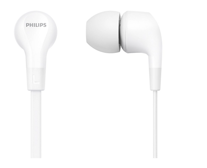 Słuchawki Philips TAE1105 Białe (TAE1105WT/00) - obraz 2