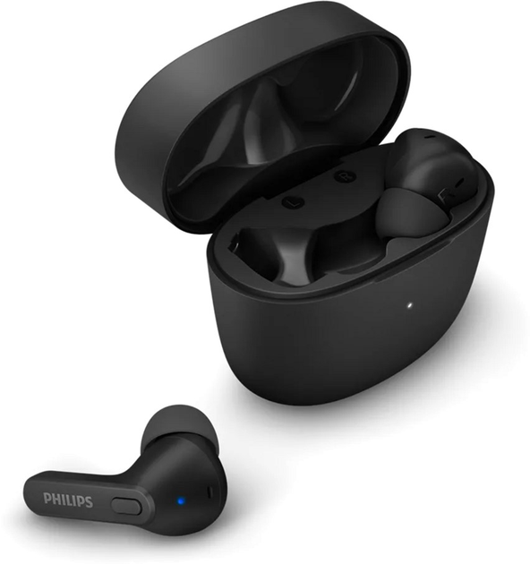 Навушники Philips TAT2206 True Wireless IPX4 Black (TAT2206BK/00) - зображення 4
