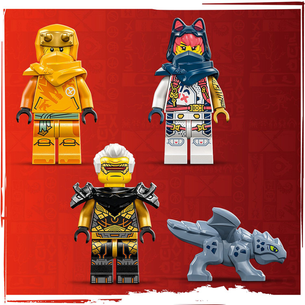 Конструктор LEGO Ninjago Перегінний робобайк-трансформер Сори 384 деталі (71792) - зображення 8