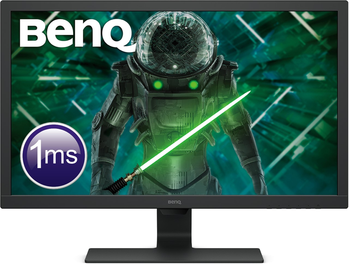 Monitor 27" BenQ GL2780 Black (9H.LJ6LB.QBE/VBE) - obraz 1
