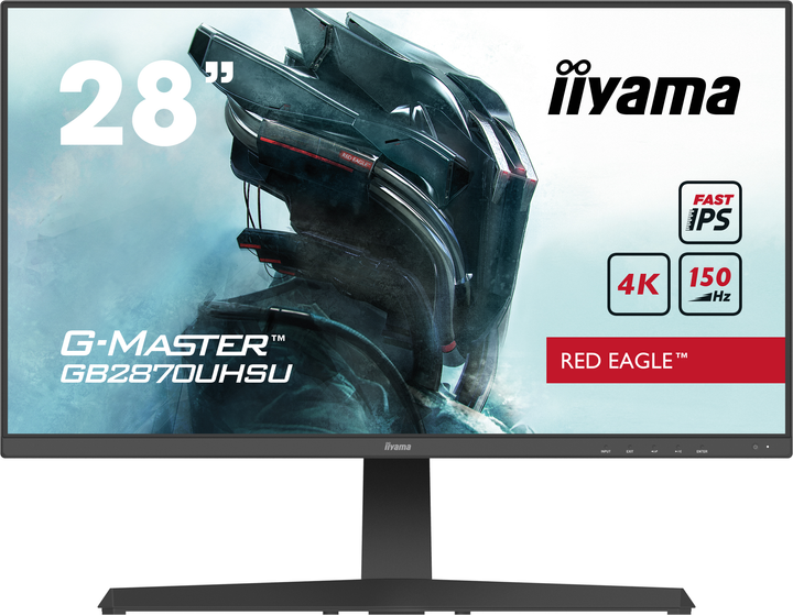 Monitor 28" iiyama G-Master GB2870UHSU-B1 / Fast IPS 0.8 ms / 150 Hz / Adaptive Sync - obraz 1