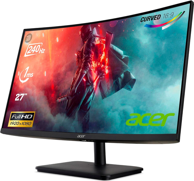 Monitor 27" Acer ED270Xbiipx (UM.HE0EE.X01) / (UM.HE0EE.X02) - obraz 2