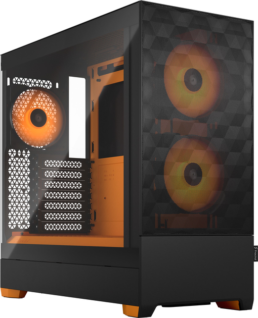 Obudowa Fractal Design Pop Air RGB Orange Core TG (FD-C-POR1A-05) - obraz 1