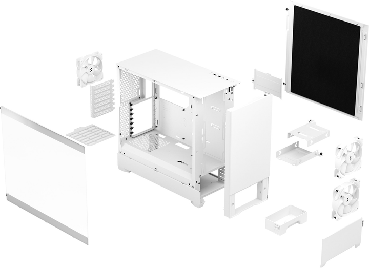Корпус Fractal Design Pop Silent White TG Clear Tint (FD-C-POS1A-04) - зображення 12